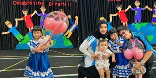 Potret Ameena Ikut Festival Kesenian di Sekolahnya, Gemas Banget - Makin Pintar Bergaya di Depan Kamera