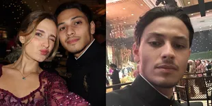 Potret Andhika Daguise di Ngunduh Mantu Alyssa Daguise dan Al Ghazali, Ganteng Banget Pakai Beskap