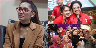 Potret Angel Karamoy Jadi Politisi, Cantik Dalam Balutan Merah
