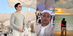 Potret Angga Wijaya Umrah Perdana Tanpa Dewi Perssik, Berangkat Usai Pamer Foto Mesra Diduga dengan Gandengan Baru