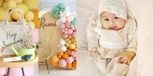 Potret Aqiqah Baby Rumi Anak Dian Pelangi, Dekorasi Cantik - Souvenirnya Unik