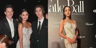 Potret Aurelie Moeremans Pakai Gaun Belahan Tinggi di Event Tatler, Foto Bareng David Beckham dan Bright Vachirawit