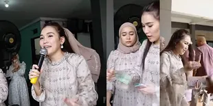 Potret Ayu Ting Ting Beri Uang Saku Lebaran Untuk Orang Sekampung, Jadi Sorotan Gara-gara Nominal