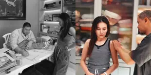 Potret Ayu Ting Ting Buat Baju Konser Dangdut-Dangdutan di Ivan Gunawan