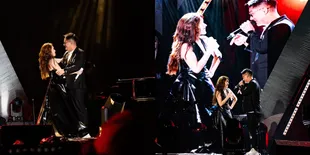 Potret Ayu Ting Ting Duet dengan Boy William, Nyanyi Lagu Jennie Hingga Peluk Cium