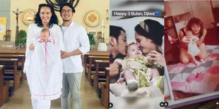 Potret Baby Djiwa yang Sudah 3 Bulan, Pakai Sepatu Hingga Mainan Bekas Nadine Chandrawinara Saat Masih Bayi - Manis Banget 