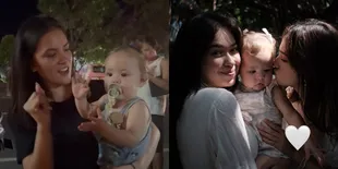 Potret Baby Kamari Tetap Cool Digendong Teman Artis Mamanya, dari Syifa Hadju Sampai Marsha Aruan