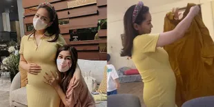 Potret Babybump Nagita Slavina Makin Besar, Glowing Banget Masuk Usia Kehamilan 5 Bulan Foto Bareng Keluarga