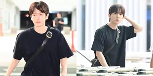 Potret Baekhyun EXO di Bandara Menuju Thailand di Tengah Tuntutan SM, Malah Ditanya Reporter Rekomendasi Makan Malam
