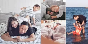 Potret Bahagia Dalam Rumah Tangga Ringgo & Sabai, Romantis!