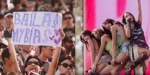 Potret Baila no na di Panggung HITC, Dapat Dukungan Langsung dari Devano Danendra