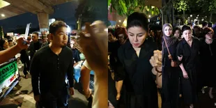 Potret Bams ex Samsons dan Desiree Tarigan Melayat ke Rumah Hotma Sitompul, Didampingi Rieta Amilia