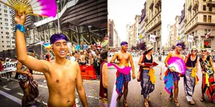Potret Baru Kia AFI Ikut Parade Pride Month LGBT di Amerika, Kirim Pesan: Cintai Dirimu Sendiri