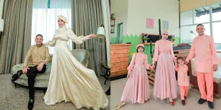 Potret Bella Shofie Kembaran Baju Hasil Karya Sendiri dengan Suami dan Putranya, Pinjam Anak Satu Lagi