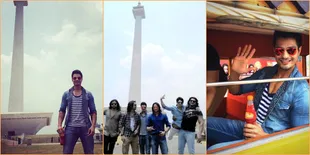 Potret Berbagai Tingkah Gokil Pemain 'Mahabharata' di Monas