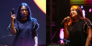 Potret Bernadya di Panggung JGTC 2024, Bergaun Hitam Menambah Cantiknya Malam