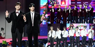 Potret Boygroup K-Pop dari Generasi 2 Hingga Generasi 5 di Red Carpet SBS Gayo Daejeon 2023