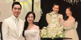 Potret Bucin Lee Seung Gi dan Lee Da In Selama Resepsi Pernikahan, Lebih Indah dari Drakor Romantis