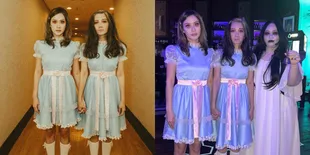 Potret Bunga Citra Lestari Jadi Hantu Anak Kecil di Pesta Halloween, Bukannya Serem Malah...