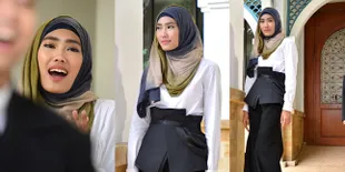 Potret Cantik Alika Saat Berhijab, Anggunnya Bikin Hati Teduh 