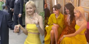 Potret Cantik Lisa BLACKPINK Pamer Jidat di Event BVLGARI, Aegyonya Sukses Bikin Anne Hathaway dan Priyanka Chopra Gemas