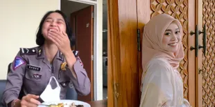 Potret Cantik Rades, Polwan Viral yang Disebut Mirip Lesti Kejora - Banjir Pujian Netizen