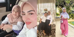 Potret Cantik Ratu Keponakan Syahrini, Sekarang Sudah SD - Pakai Hijab Sejak Kecil