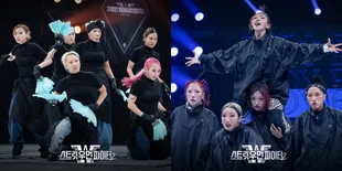 Potret Crew WOLF LO dan LADY BOUNCE Sebagai Crew yang Tereliminasi di Episode 9 'STREET WOMAN FIGHTER 2'