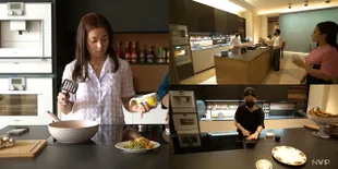 Potret Dapur Mewah Serta Canggih di Rumah Nikita Willy dan Indra Priawan, Harga Kitchen Set 1 Miliar
