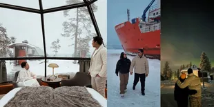 Potret Darma Mangkuluhur Cucu Soeharto Liburan Bareng Pacar ke Kutub Utara dan Finlandia, Bahagia Lihat Aurora