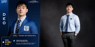 Potret Deo Mahasiswa ITS Peserta COC Season 2, Pernah Raih Nilai UTBK Tertinggi di Indonesia