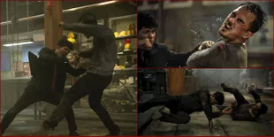 Potret Detail Pertarungan Intense Iko Uwais & Joe Taslim di TNFCU