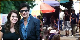 Potret di Balik Layar Film Baru SRK dan Kajol, Gokil dan Seru!