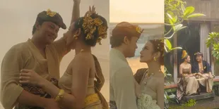 Potret di Balik Layar Prewedding Mahalini dan Rizky Febian, Usung Adat Bali - Baru Diunggah Jelang Nikah