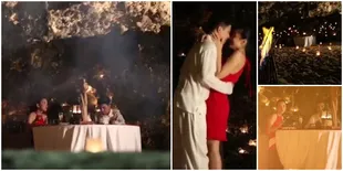 Potret Private Dinner Super Romantis Chelsea & Glenn di Gua