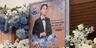 Potret Doa Bersama 40 Hari Vidi Aldiano, Kata Papanya Kayak Royal Wedding