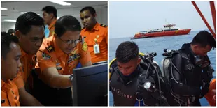 Potret Evakuasi Lion Air Oleh Basarnas, Temukan Beberapa Benda
