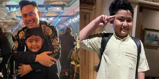 Potret Falhan Abssar Anak Ganteng Nassar & Muzdalifah yang Bahagia Setelah Ketemu Papanya - Makin Semangat Sekolah