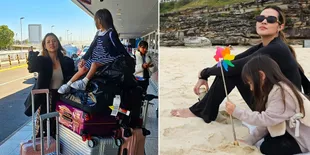 Potret Fashion Zalina Anak Raisa dan Hamish Daud Selama di Sydney, Nggemesin Meski Wajahnya Tak Terlihat