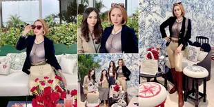 Potret Femmy Permatasari Hadiri Event Dior Bersama Sang Putri, Makin Cantik Usai Oplas - Baju Transparannya Bikin Salfok