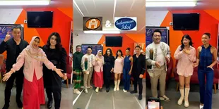 Potret Finalis AFI dan Indonesian Idol Bertemu, Nyanyikan Anthem Masing-Masing