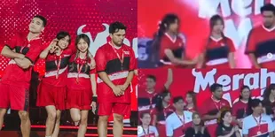 Potret Fuji dan Thariq Halilintar Menolak Sebelahan Saat Foto Bareng, Awkward Nggak Saling Lihat