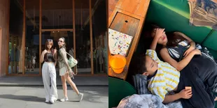 7 Potret Fuji Liburan ke Bali, Lebih Banyak Foto Tidurnya Ketimbang Jalan-Jalan