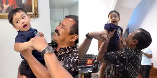 Potret Gala Sky Akhirnya Bertemu Dengan Pak Ansori, Pria yang Dulu Menyelamatkannya Saat Kecelakaan Maut - Penuh Haru
