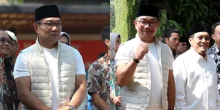 Potret Gaya Casual Ridwan Kamil Dengan Vest Parasut Jadi Sorotan