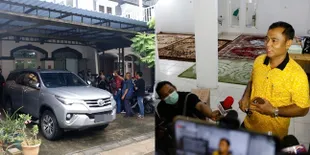 Potret Haji Faisal Tunjukkan Rumah Baru Gala Sky, Masih Akan Direnovasi - Undang Anak Yatim untuk Doakan Vanessa Angel