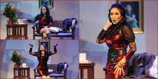Potret Happy Salma Goyang Dangdut Pantura, Seksi Aduhai!