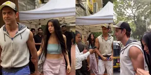 Potret Hrithik Roshan dan Pacar yang 17 Tahun Lebih Muda Jalan Berdua, Makin Lengket Tak Terpisahkan