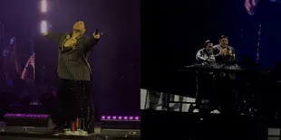 Potret Ivan Gunawan Beri Kejutan di Konser Rossa, Tampil Penuh Semangat Mesi Badan Kurang Fit