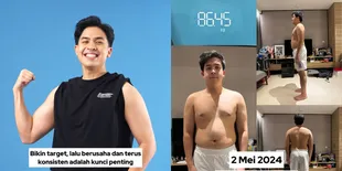 Tak Lagi Punya Perut Buncit, Potret Jerome Polin Berhasil Turunkan Berat Badan Karena Rajin Olahraga Hingga Diet